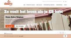 Desktop Screenshot of debra-belgium.org