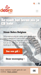 Mobile Screenshot of debra-belgium.org